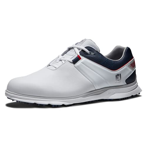 FootJoy Herren Pro|sl Golfschuh, Farbe: Weiß/Marineblau von FootJoy