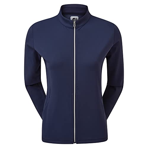 Footjoy Damen Durchgehender Reißverschluss, Midlayer Golfjacke, Marineblau, XS von FootJoy