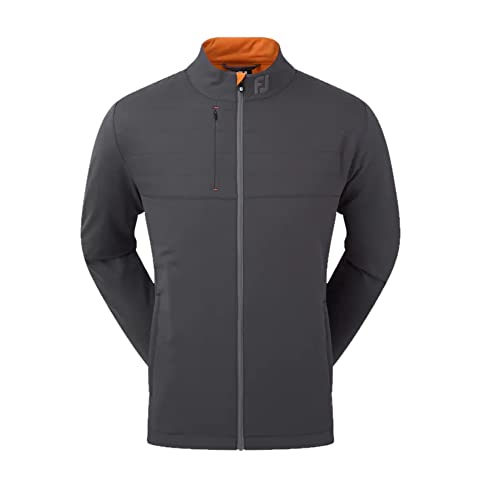 Footjoy Herren Hybrid Golf Jacke, Charcoal, M von FootJoy