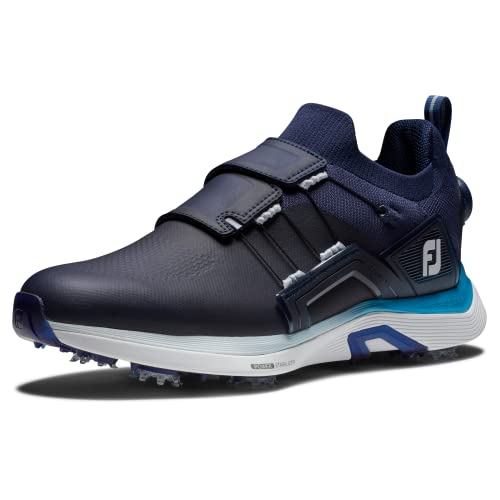 Footjoy Herren Hyperflex Golfschuh, Navy Blue White Boa, 44.5 EU von FootJoy