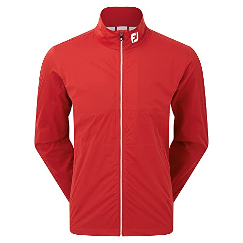 Footjoy Herren hydroknit Golf Jacke, Rot, XL von FootJoy