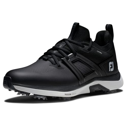 FootJoy Herren Hyperflex Carbon Golfschuh, Schwarz, Weiß, Grau, 41 EU von FootJoy