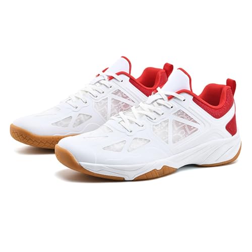 ForceRoute Badminton Squash Schuhe,Damen Herren,Badminton Hallenschuhe,Volleyball-Pickleball-Turnschuhe,Leichte,rutschfeste,Atmungsaktive,Männer Mode,Verschiedene,Outdoor Fitness,Tennis,Pingpong von ForceRoute