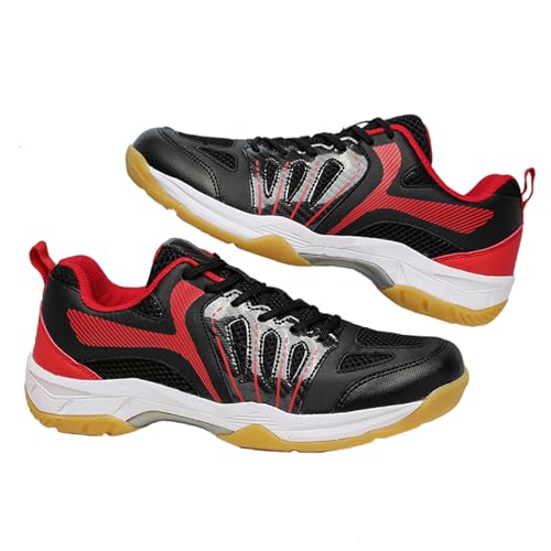 ForceRoute Badminton Squash Schuhe,Herren Damen,Volleyball Pickleball Turnschuhe,Badminton Hallenschuhe,rutschfeste,Atmungsaktive,Männer Mode,Leichte,Verschiedene,Tennis,Outdoor Fitness,Pingpong von ForceRoute