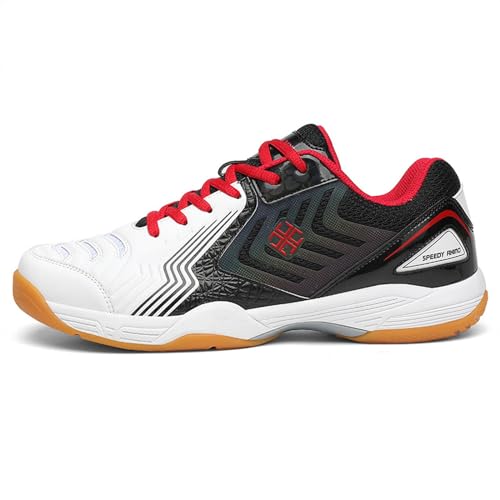 ForceRoute Badminton Squash Schuhe,Volleyball-Pickleball-Schuhe,Pingpong-Schuhe,Herren,Damen,Unisex,Leichte,rutschfeste,Atmungsaktive,Erwachsene,Tennis-Squash,für Verschiedene Outdoor Fitness von ForceRoute