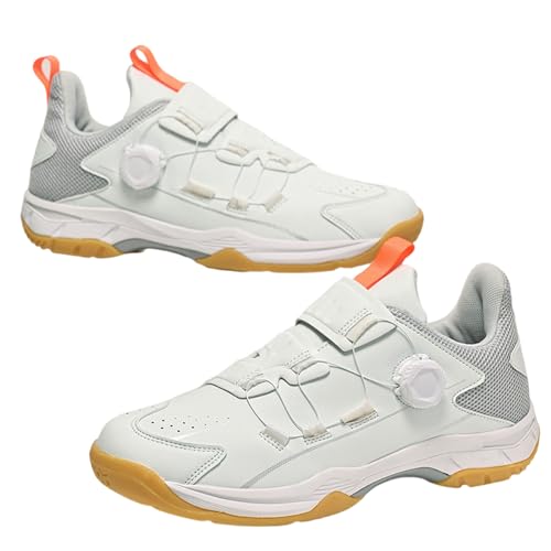 ForceRoute Squashschuh,Badmintonschuhe,Volleyball-Pickleball-Turnschuhe,Unisex,Herren,Damen,Leichte,Atmungsaktive,für Verschiedene Fitness Sport,Outdoor Fitness,Hallen Fitnessschuhe,Tennis-Squash von ForceRoute