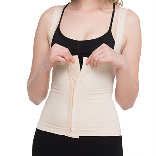 Formeasy Damen Taillenformer Shapewear Bauchweg Shaping Taillenmieder Verstellbar mit Trägern (Small, Beige/Nude) von Formeasy