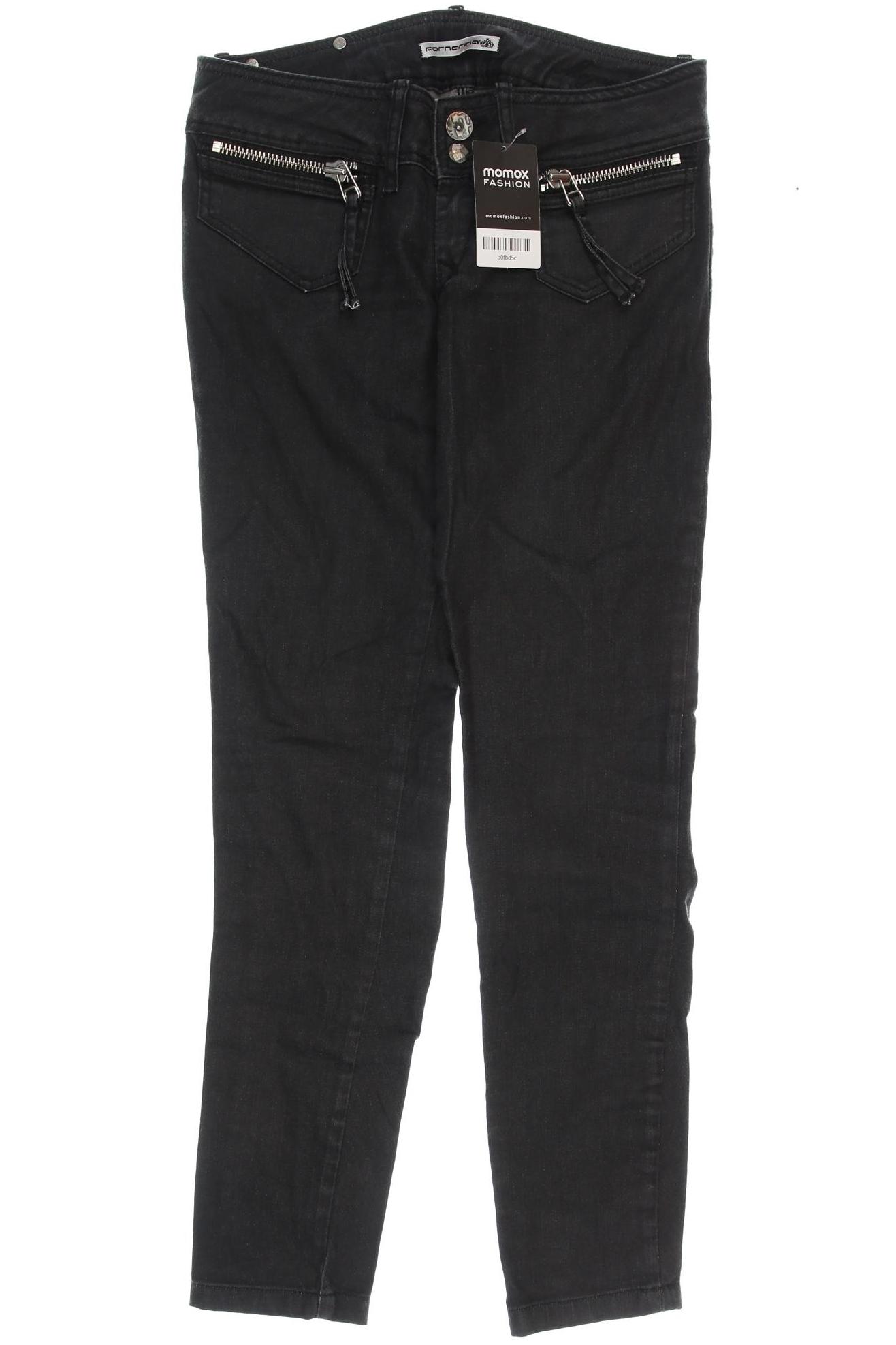 Fornarina Damen Jeans, schwarz, Gr. 38 von Fornarina