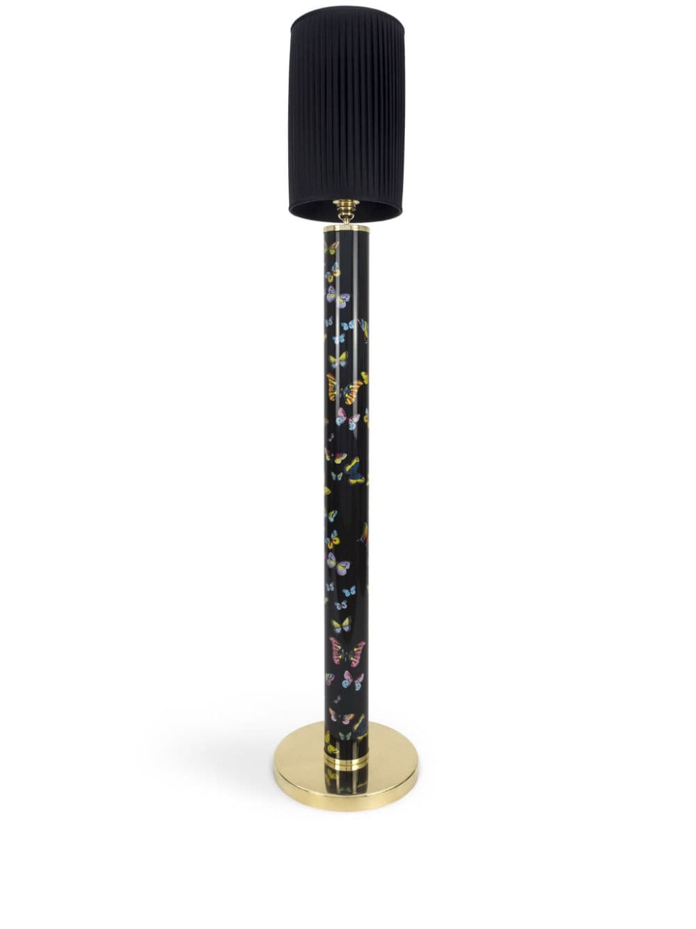 Fornasetti Farfalle Stehlampe mit Siebdruck - Schwarz von Fornasetti