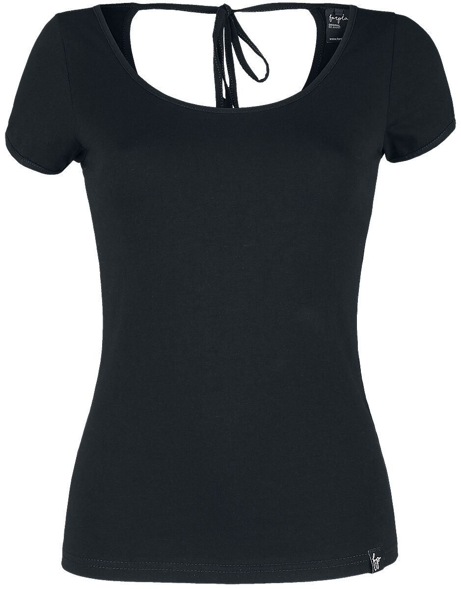 Forplay Alicia T-Shirt schwarz in XL von Forplay