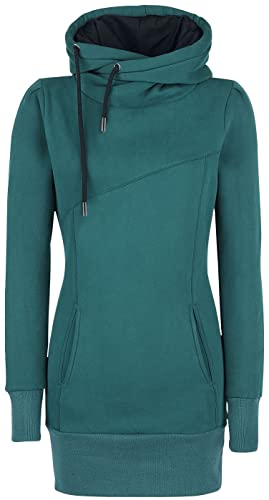 Forplay RED by EMP Smart Hoodie Frauen Kapuzenpullover Petrol S 60% Baumwolle, 40% Polyester Basics von Forplay