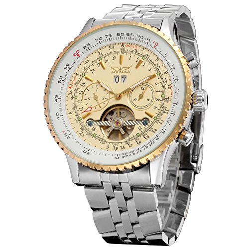 FORSINING Men's Automatic Tourbillon Complete Calendar Wrist Watch JAG034M4T1 von FORSINING