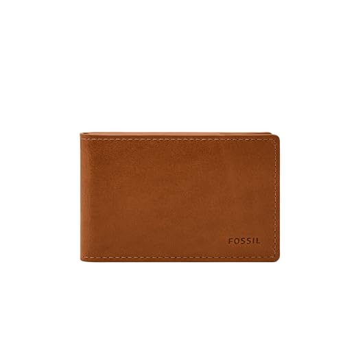 Fossil Geldbörse für Herren – Andrew Eco Leder Front Pocket Bifold, Ml4391216 – 11,4 cm L x 0,6 cm B x 7,1 cm H von Fossil