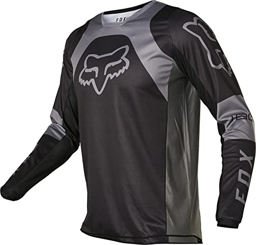 Fox Racing Herren 180 Lux Motocross Trikot Jersey, schwarz/schwarz, Small von Fox Racing