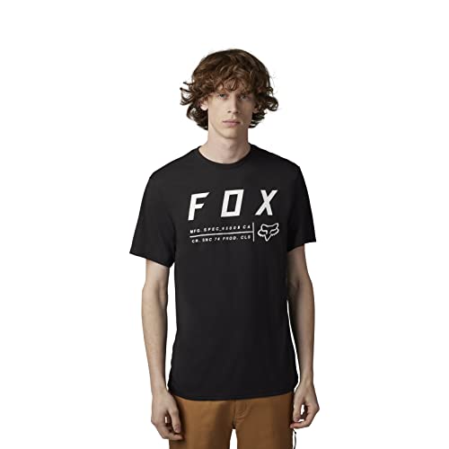 Fox Racing Herren Kurzärmliges Tech-T-Shirt, Schwarz, X-Large von Fox Racing