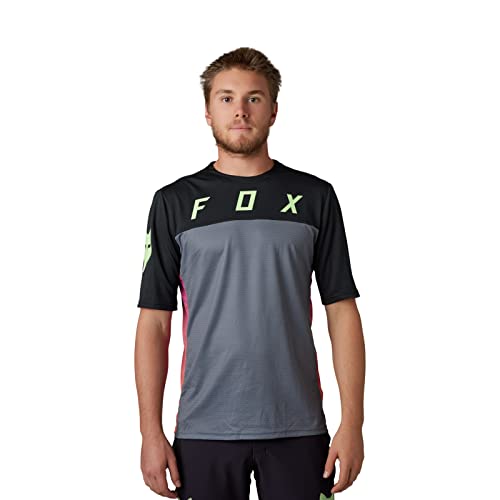 Fox Racing Herren Mountain Bike Defend SS Jersey, Cekt-Schwarz, Medium von Fox Racing