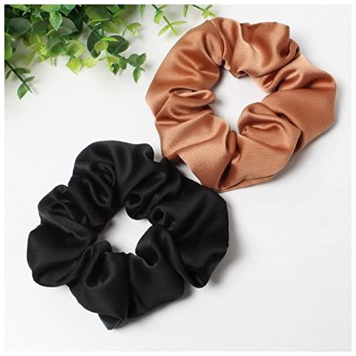 Stirnband Damen 2 teile/los Streifen und Punkte Elastische Scrunchies Haarband Hair Seil Krawatte Mode Stipe for Frauen Mädchen Stirnband Damen Winter (Size : B8) von FrEshn