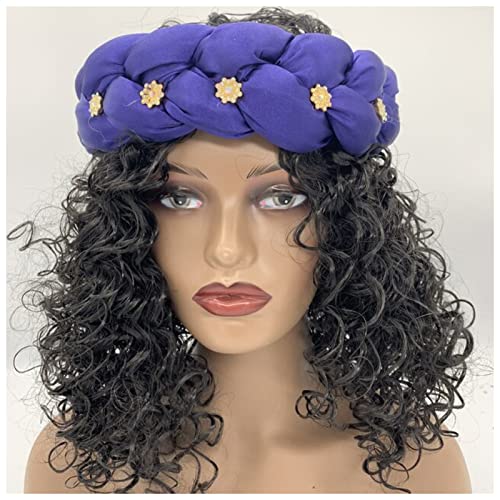 Stirnband Damen Mode Candy Color Braids Stirnbänder for Frauen Elastische Haarbänder Damen Turban Weibliche Headwear Zubehör Bandage Bandana Gesichtswaschstirnband (Size : 20) von FrEshn