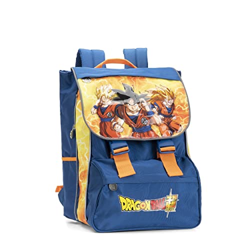 Franco Cosimo Panini Stadard WWF Jungle Rucksack, erweiterbar, für Kinder und Jugendliche, blau, Taglia unica, Casual von Franco Cosimo Panini