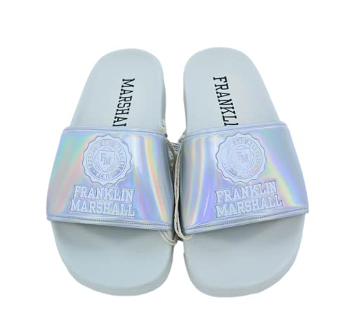 Franklin & Marshall Damen Slipper Rainbow Hausschuh, Mehrfarbig, 36 EU von Franklin & Marshall