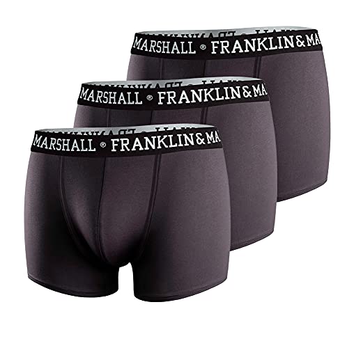 Franklin & Marshall Herren Boxer-I101290 Boxershorts, Black/White, S von Franklin & Marshall