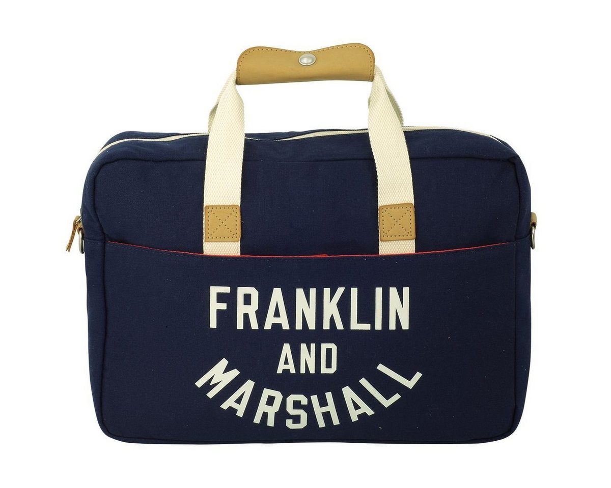 Franklin & Marshall Laptoptasche Franklin and Marshall Umhängetasche Büro Tasche Laptoptasche Blau von Franklin & Marshall