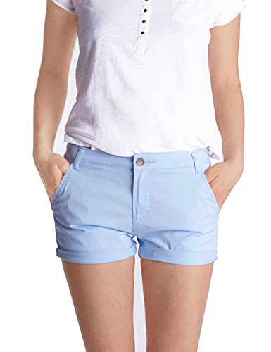 Fraternel Damen Chino Shorts Kurze Hose Hellblau S von Fraternel