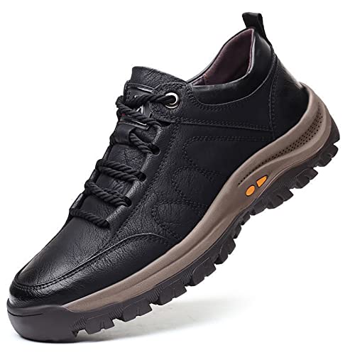 Frdun Herren-Laufschuhe, Schnürung, Walking-Sneaker, stoßdämpfende Schuhe, bequeme Schuhe mit rutschfester Sohle für Rennen, Walking, Wandern, Fußkleidung von Frdun