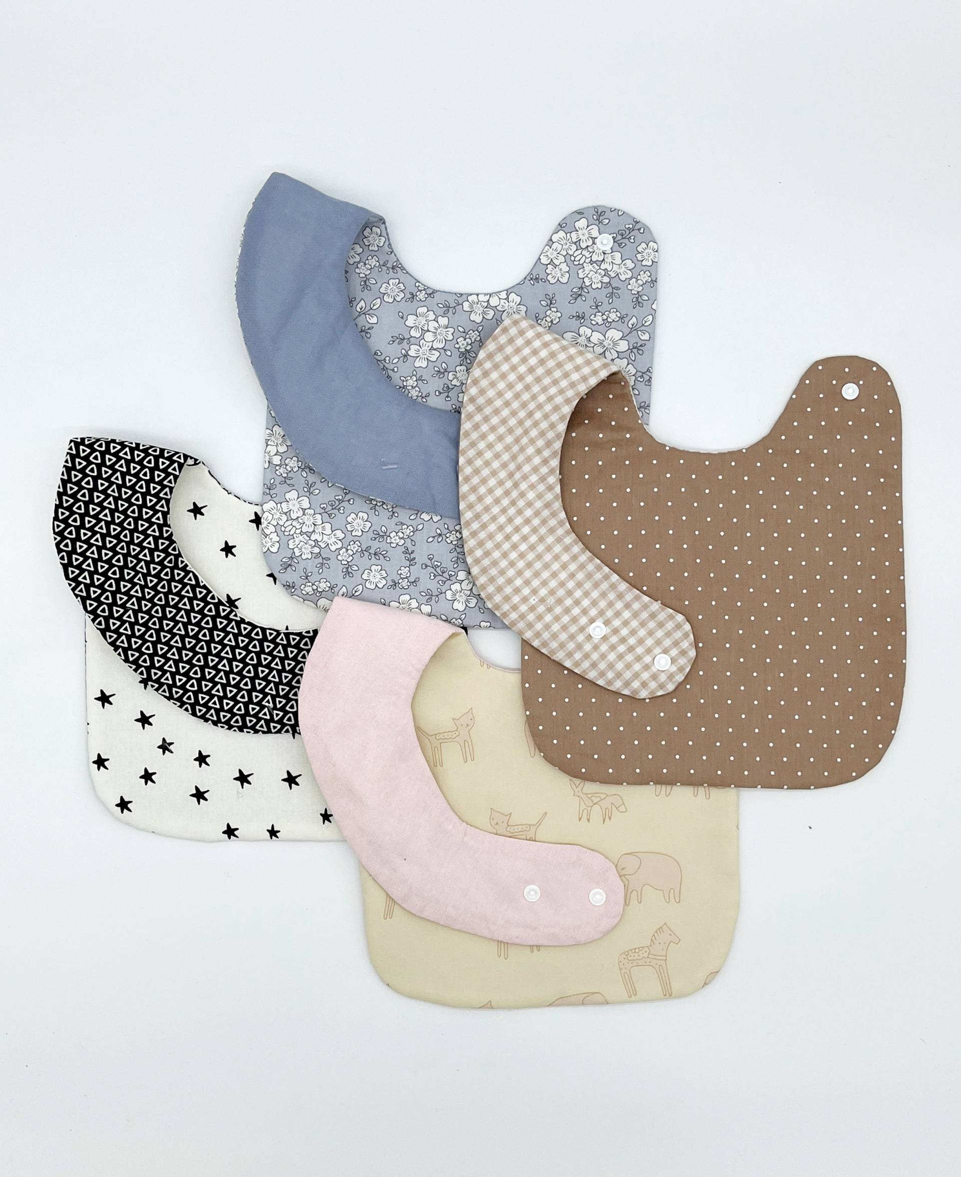 Lätzchen Baumwolle Wendemuster Lätzchen Baumwolle Wendemuster von FrechdachsBabyKind