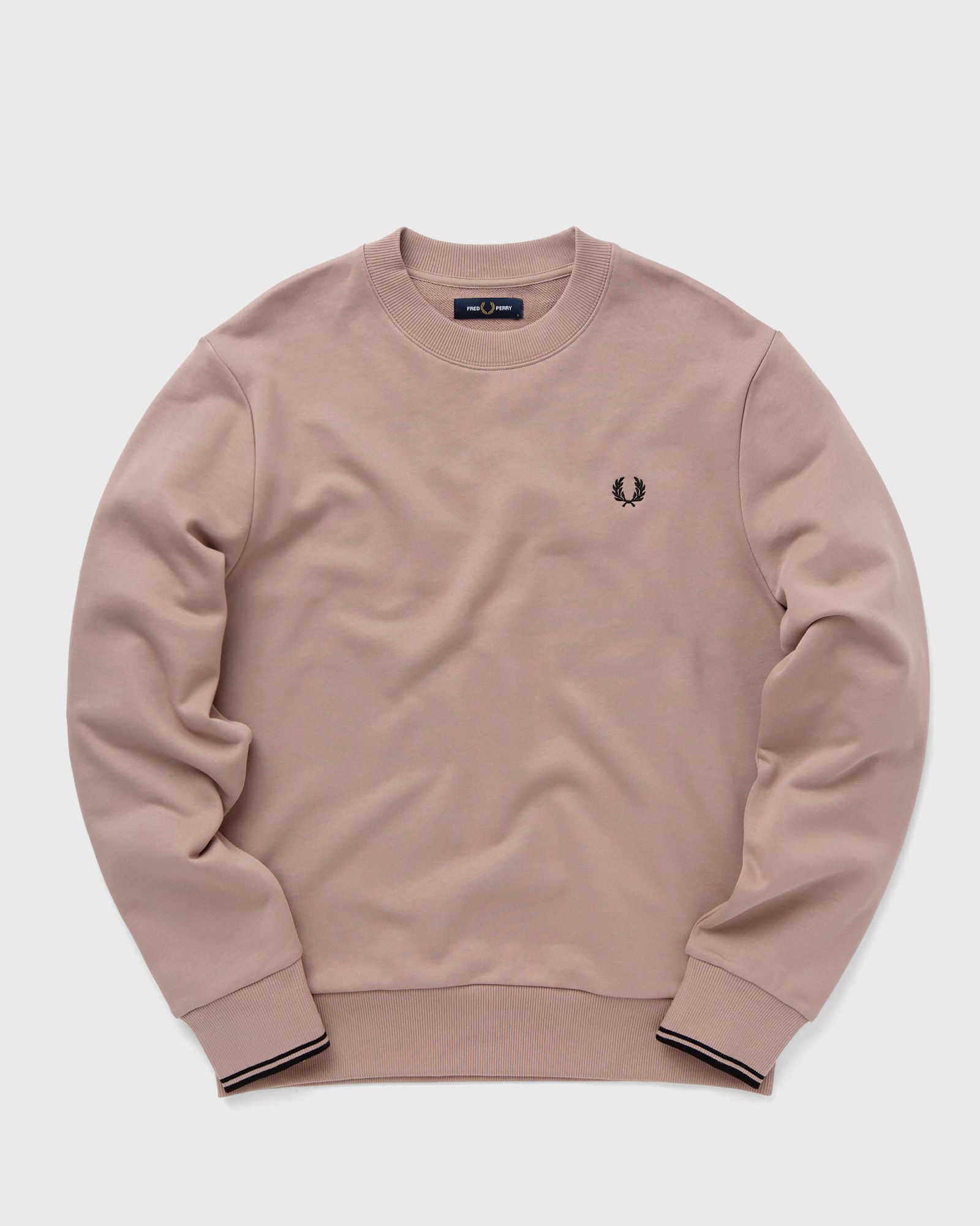 Fred Perry Crew Neck Sweatshirt men Sweatshirts pink in Größe:S von Fred Perry