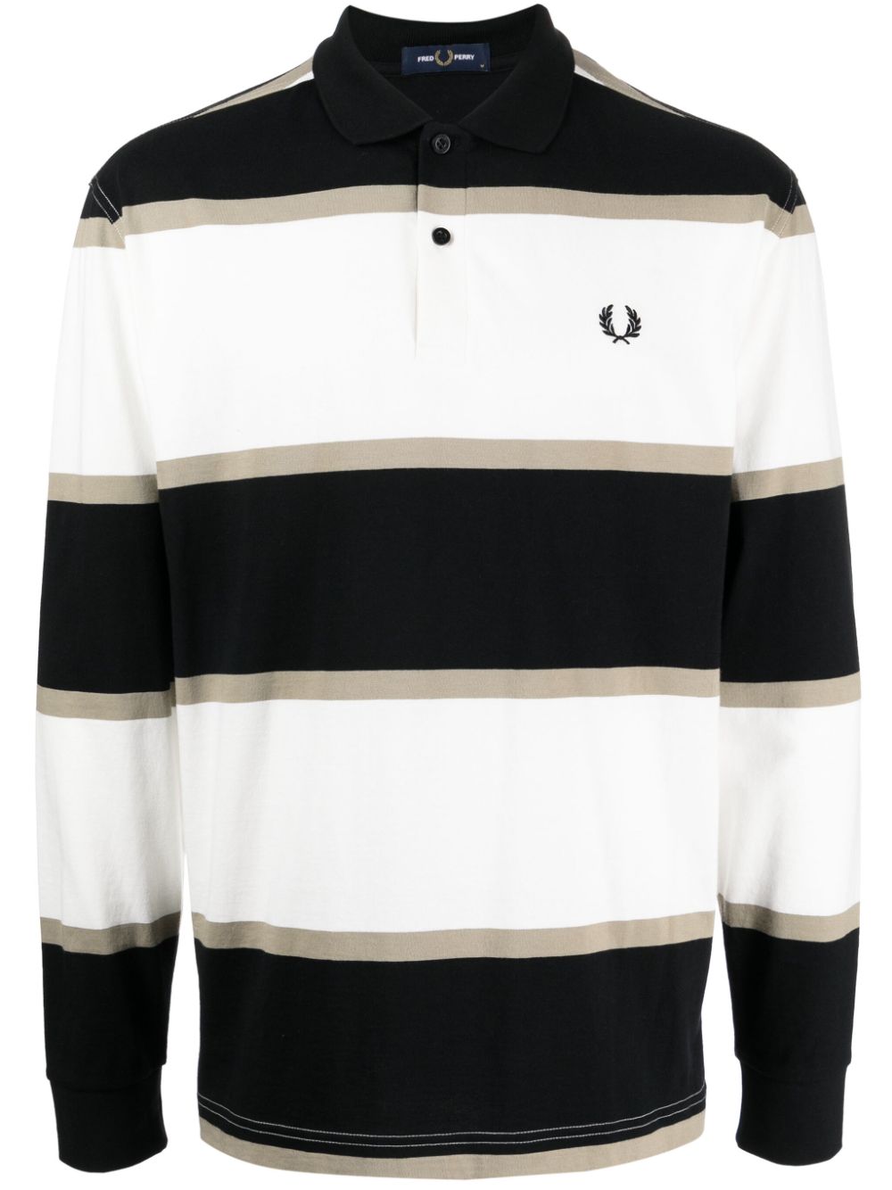 Fred Perry Gestreiftes Poloshirt - Mehrfarbig von Fred Perry