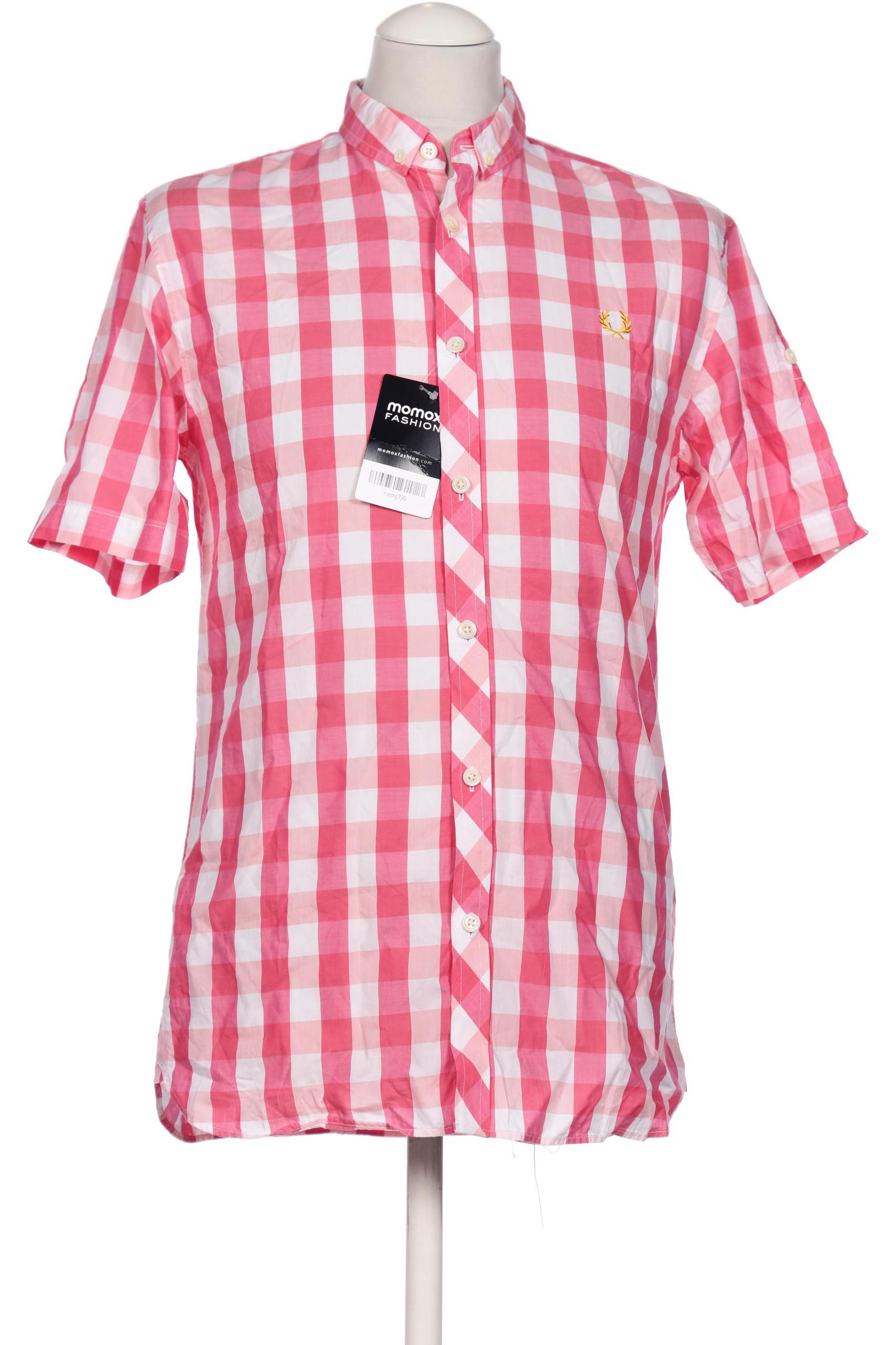 Fred Perry Herren Hemd, pink, Gr. 46 von Fred Perry