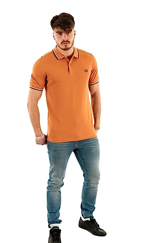 Fred Perry Herren Polo M3600 Court Clay (as3, Alpha, 3X_l, Regular, Regular) von Fred Perry