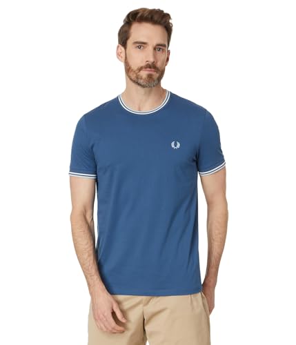 Fred Perry Herren Twin Tipped T-Shirt Unterhemd, U91, M von Fred Perry