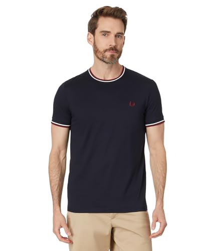 Fred Perry Herren Twin Tipped T-Shirt Unterhemd, T55, M von Fred Perry