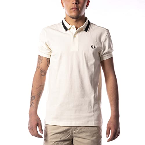 Fred Perry Medal Stripe Polo Shirt, Polo - M von Fred Perry