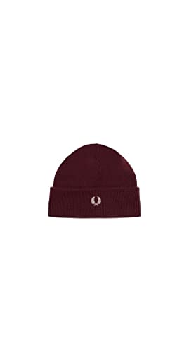 Fred Perry Strickmütze Beanie Rot Oxblood One Size von Fred Perry