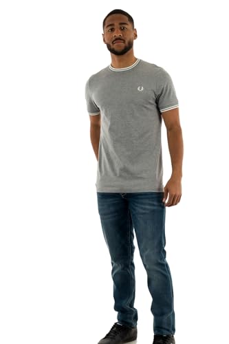 Fred Perry Twin Tipped Shirt Herren - S von Fred Perry