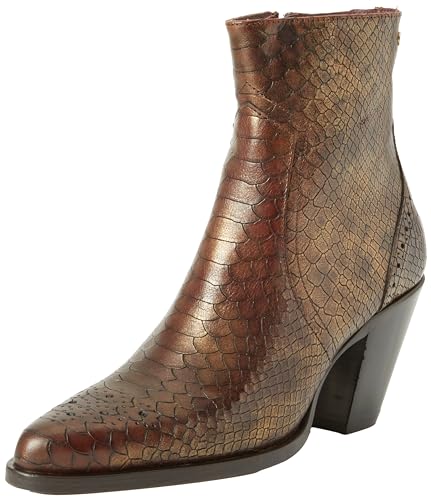 Fred de la Bretoniere Damen Blaire with Brogue Print Ankle Boot, Dark Brown, 42 EU Fred de la Bretoniere Damen Blaire with Brogue Print Ankle Boot, Dark Brown, 42 EU von Fred de la Bretoniere