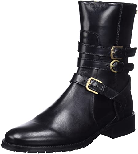Fred de la Bretoniere Damen FRS1054 Shiny Nappa Leather Ankle Boot, 1000, 36 EU Fred de la Bretoniere Damen FRS1054 Shiny Nappa Leather Ankle Boot, 1000, 36 EU von Fred de la Bretoniere