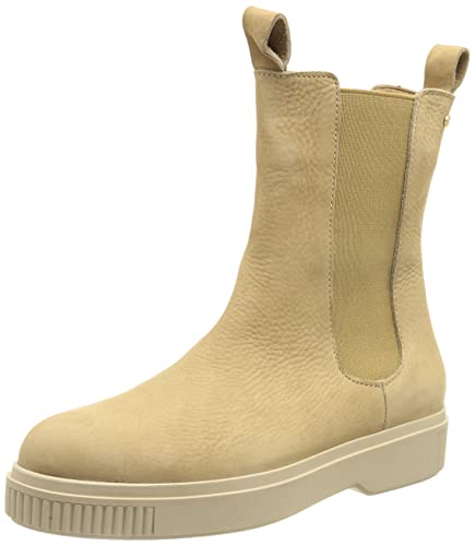 Fred de la Bretoniere Damen FRS1080 Chelsea Ankle Boot Nubuck Leather, Taupe, 40 EU Fred de la Bretoniere Damen FRS1080 Chelsea Ankle Boot Nubuck Leather, Taupe, 40 EU von Fred de la Bretoniere