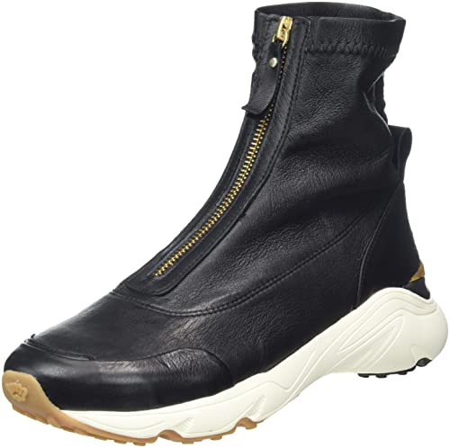 Fred de la Bretoniere Damen FRS1243 Mid Top Stretch Leather Sneaker, 1000, 40 EU Fred de la Bretoniere Damen FRS1243 Mid Top Stretch Leather Sneaker, 1000, 40 EU von Fred de la Bretoniere