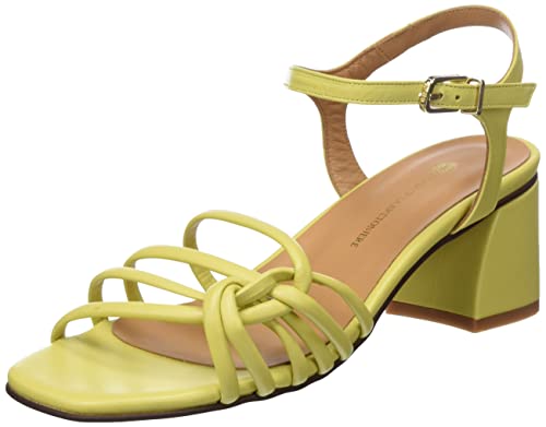 Fred de la Bretoniere Damen FRS1384 Sandalette Soft Nappa Leather Heeled Sandal, Lime, 39 EU Fred de la Bretoniere Damen FRS1384 Sandalette Soft Nappa Leather Heeled Sandal, Lime, 39 EU von Fred de la Bretoniere