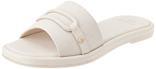 Fred de la Bretoniere Damen FRS1426 Slipper Soft Nappa Leather Flat Sandal, Ice White, 39 EU Fred de la Bretoniere Damen FRS1426 Slipper Soft Nappa Leather Flat Sandal, Ice White, 39 EU von Fred de la Bretoniere