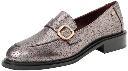Fred de la Bretoniere Damen ILAY with Buckle Loafer, Black, 41 EU Fred de la Bretoniere Damen ILAY with Buckle Loafer, Black, 41 EU von Fred de la Bretoniere