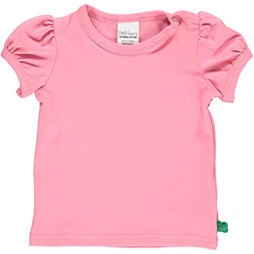 Fred's World by Green Cotton Baby Girls Alfa Puff s/s T-Shirt, Pink, 80 von Fred's World by Green Cotton