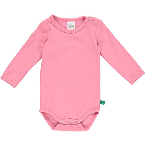 Fred's World by Green Cotton Baby Girls Alfa l/s Body and Toddler Sleepers, Pink, 86 von Fred's World by Green Cotton