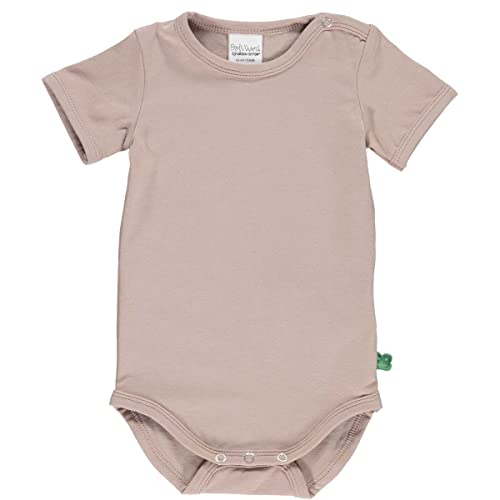 Fred's World by Green Cotton Baby - Mädchen Alfa S/S Body Baby and Toddler Sleepers, Rose Wood, 62 EU von Fred's World by Green Cotton