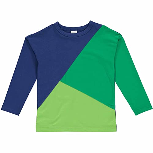 Fred's World by Green Cotton Jungen Alfa Point L/S T Shirt, Deep Blue, 122 EU von Fred's World by Green Cotton