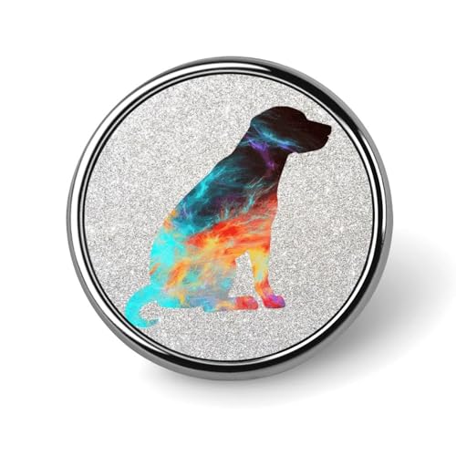 Freecustom Chow Chow Hund Sternenhimmel Pins Sets Welpe Geschenke Welpe Hund Brosche Pins Tier Thema benutzerdefinierte Knöpfe Haustier Tier Abzeichen Pins Künstlerische Pins für Rucksäcke Abzeichen von Freecustom